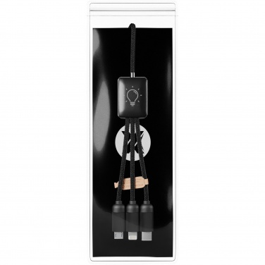 Logotrade Firmengeschenke das Foto: SCX.design C28 Erweitertes 5-in-1-Ladekabel