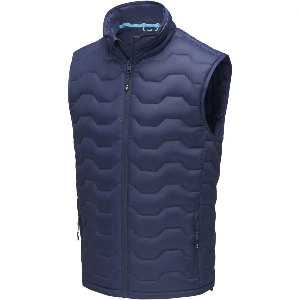 Logotrade Firmengeschenke das Foto: Epidote Daunen-Bodywarmer aus recyceltem Material für Herren