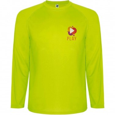 Logotrade Werbeartikel das Foto: Montecarlo Langarm Sport-Shirt für Männer