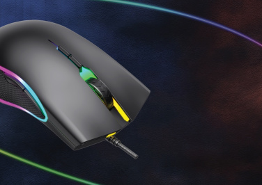 Logotrade Logogeschenke das Foto: RGB Gaming Maus