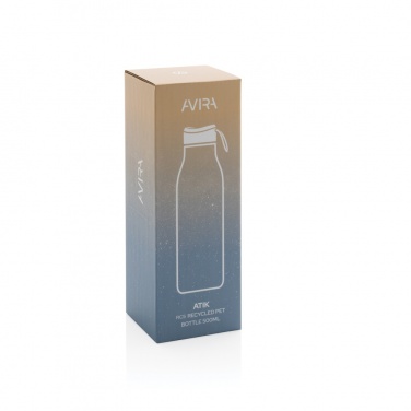 Logotrade Geschäftsgeschenke das Foto: Avira Atik RCS recycelte PET-Flasche 500ml