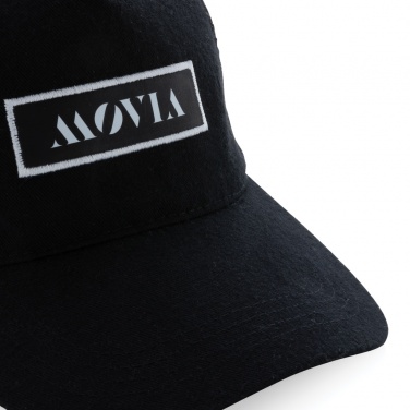 Logotrade Geschäftsgeschenke das Foto: Impact AWARE™ 190gr Brushed rCotton 5 Panel Trucker-Cap