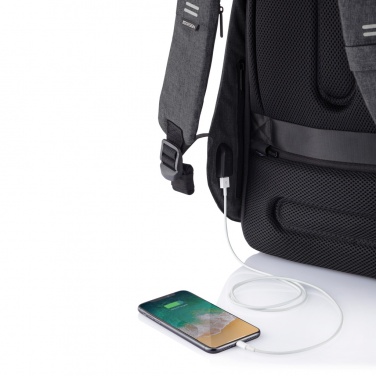 Logotrade Werbeartikel das Foto: Bobby Hero Small Anti-Diebstahl-Rucksack