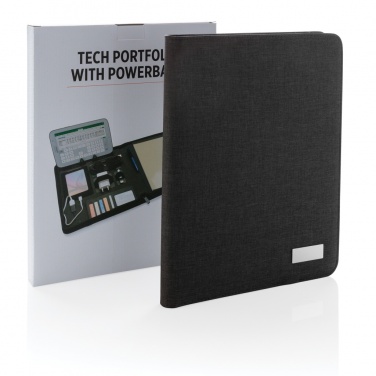Logotrade Werbegeschenke das Foto: Tech Portfolio mit Powerbank