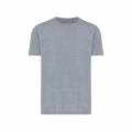 Iqoniq Brett T-Shirt aus recycelter Baumwolle, Helles Marineblau meliert
