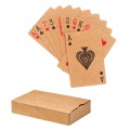 Recycelte Spielkarten, Beige