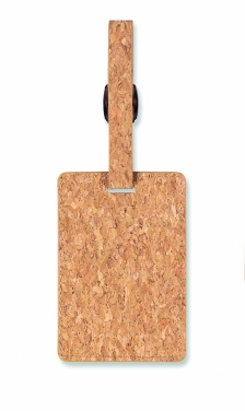 Logotrade Firmengeschenke das Foto: Gepäckanhänger Kork