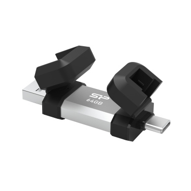 Logotrade Geschäftsgeschenke das Foto: USB-Stick Silicon Power Mobile - C51 3.2, 64 GB