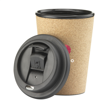 Logotrade Firmengeschenke das Foto: Attea Cork 350 ml Kaffeetasse