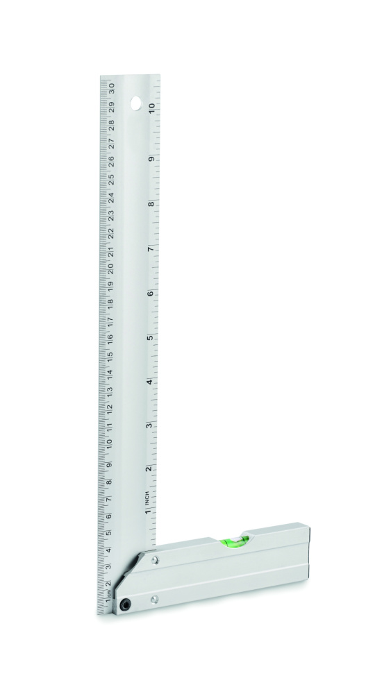 Logotrade Geschäftsgeschenke das Foto: Aluminium-Winkelmesser 30 cm