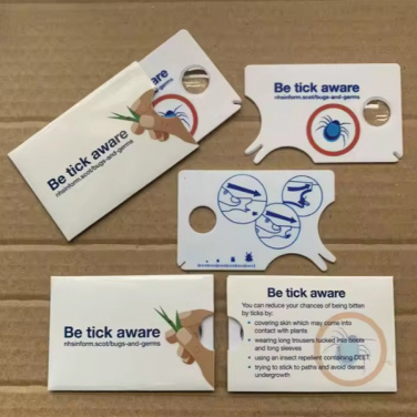 Logotrade Werbeartikel das Foto: Individuelles Zeckenentfernungswerkzeug