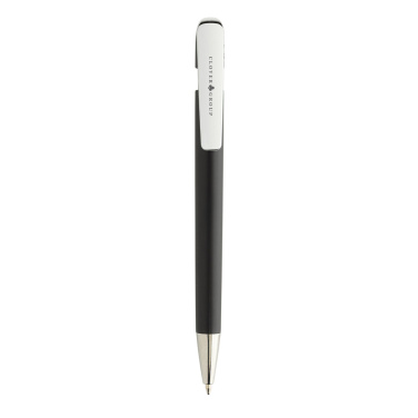 Logotrade Firmengeschenke das Foto: Glide GRS-zertifizierter rABS Stift mit Metallclip