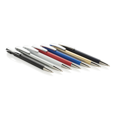 Logotrade Werbeartikel das Foto: Glide GRS-zertifizierter rABS Stift mit Metallclip
