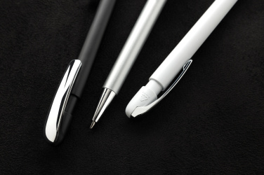 Logotrade werbemittel das Foto: Glide GRS-zertifizierter rABS Stift mit Metallclip