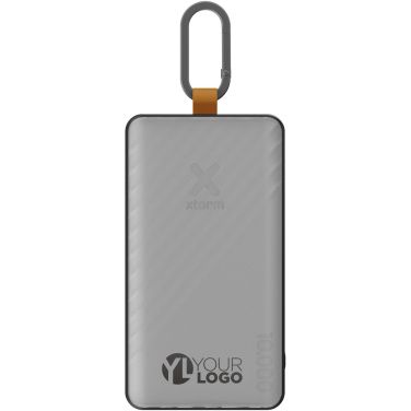 Logotrade Werbegeschenke das Foto: Xtorm XG2S101 Go2 10.000 mAh 15W Solar Powerbank mit Lampe