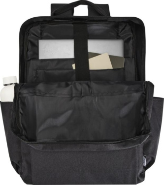 Logotrade Firmengeschenke das Foto: Libra 15" Laptop-Rucksack aus recyceltem GRS-Material 15 L