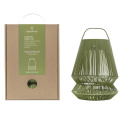 Originalhome Lampion tragbarer Lampenschirm aus recyceltem Material, Grün