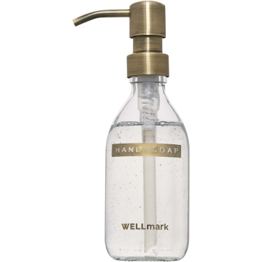Logotrade Werbeartikel das Foto: Wellmark Discovery 250 ml Handseifenspender und 150 g Duftkerze im Set