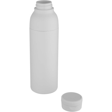 Logotrade Logogeschenke das Foto: Illuminate 650 ml RCS doppelwandige Isolierflasche aus recyceltem Edelstahl