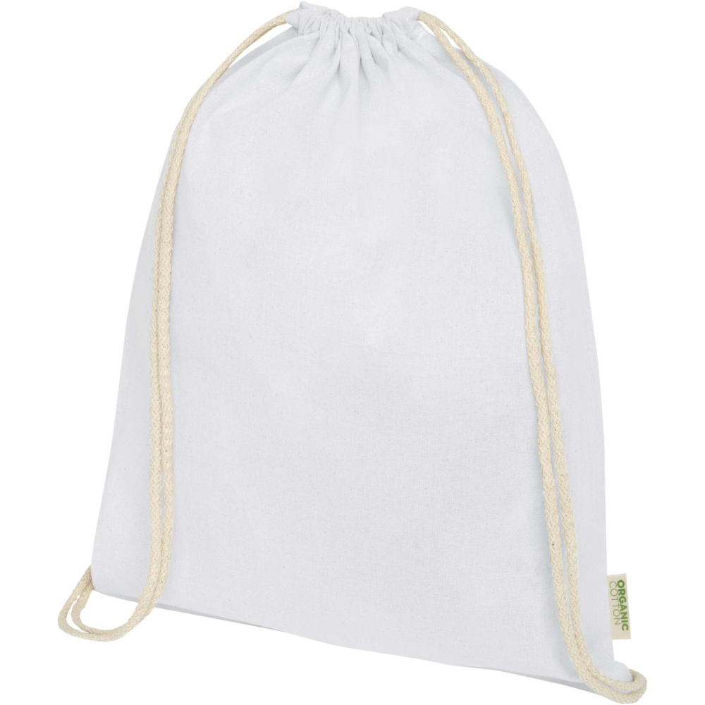 Logotrade Geschäftsgeschenke das Foto: Odisha 140 g/m² OCS Bio-Sportbeutel 5L