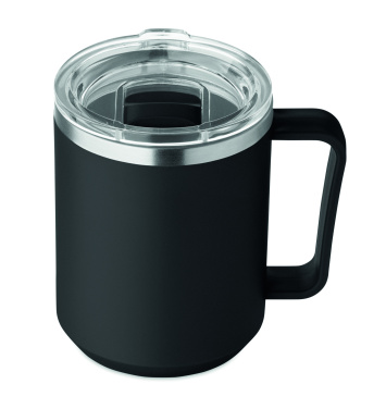 Logotrade Geschäftsgeschenke das Foto: Doppelwandiger Becher 400ml