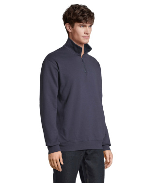Logotrade Werbeartikel das Foto: CONRAD Sweater Zip Kragen