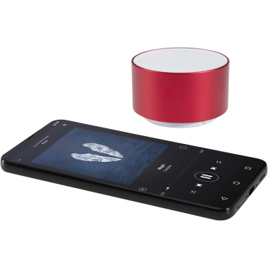 Logotrade Werbeartikel das Foto: Ankaa 3 W Bluetooth® Lautsprecher aus recyceltem Aluminium