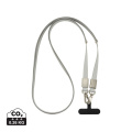 Nivo Crossbody-Handyband aus RCS recyceltem PET, grau