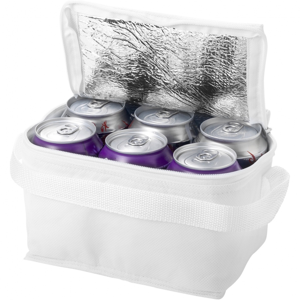 Logo trade promotional products image of: Spectrum 6-can cooler bag 4L