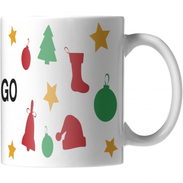 Logo trade promotional items picture of: Pic 330 ml ceramic sublimation mug
