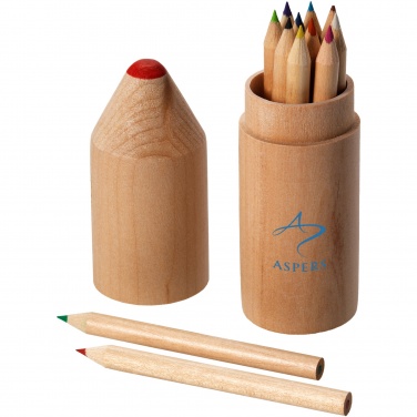 Logotrade corporate gifts photo of: Bossy 12-piece coloured pencil set
