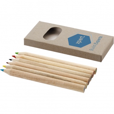 Logotrade corporate gifts photo of: Ayola 6-piece coloured pencil set