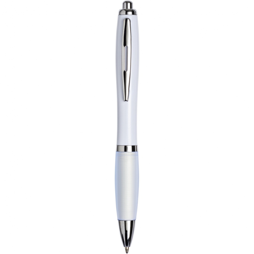 Logotrade promotional items photo of: Nash ballpoint pen with coloured barrel and grip