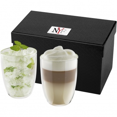 Logotrade promotional giveaway image of: Boda 2-piece glass set