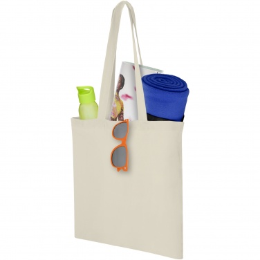 Logotrade corporate gift picture of: Carolina 100 g/m² cotton tote bag 7L