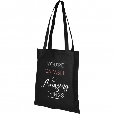 Logo trade promotional giveaway photo of: Zeus large non-woven convention tote bag 6L