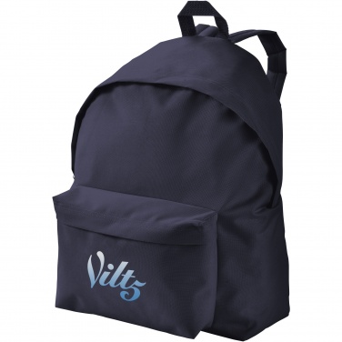 Logo trade corporate gifts picture of: Urban covered zipper backpack 14L