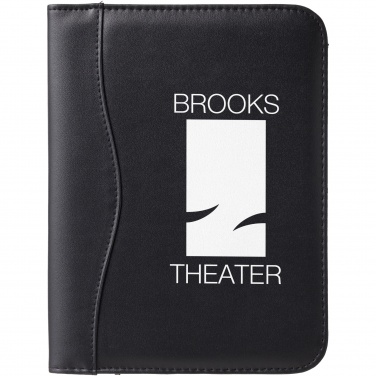 Logo trade promotional items picture of: Ebony A5 portfolio