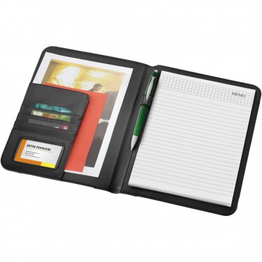 Logo trade corporate gift photo of: Ebony A4 portfolio
