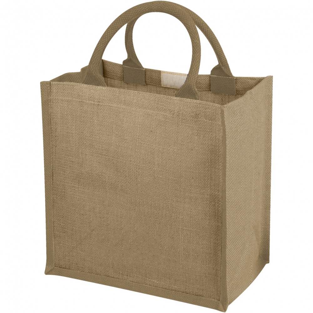 Logotrade promotional items photo of: Chennai jute tote bag 16L