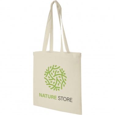 Logo trade business gifts image of: Madras 140 g/m² cotton tote bag 7L