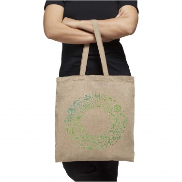 Logo trade promotional item photo of: Pheebs 150 g/m² recycled tote bag 7L