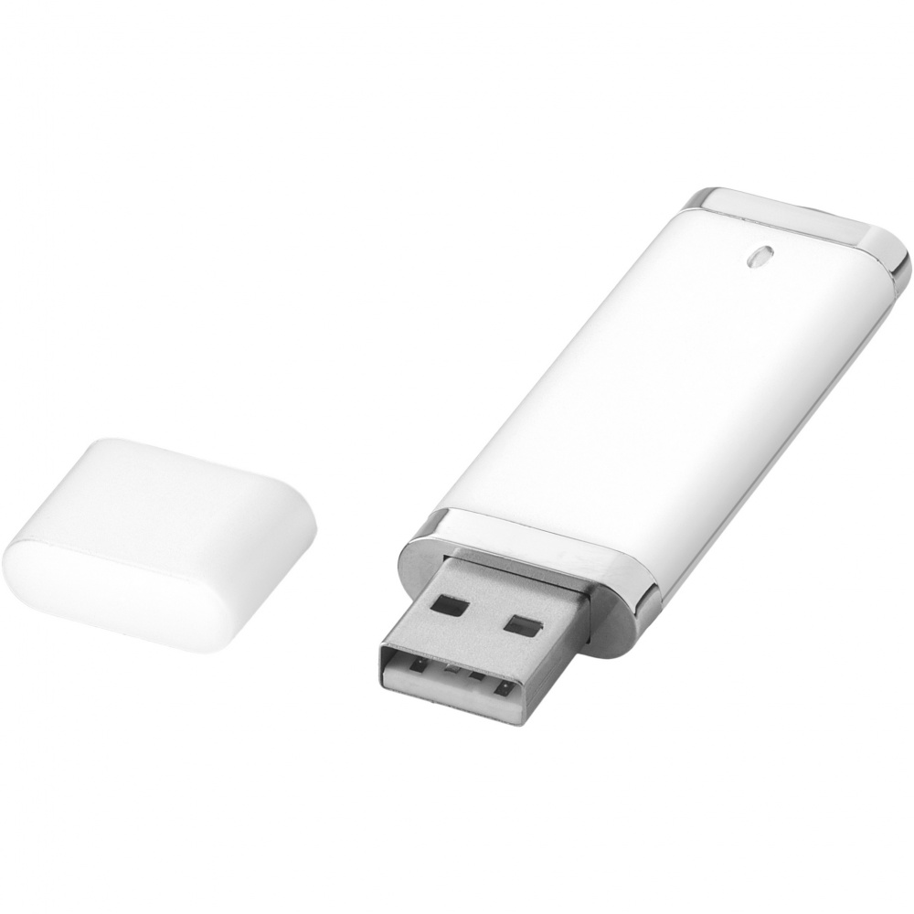 Logo trade promotional merchandise picture of: Flat 4GB USB flash drive