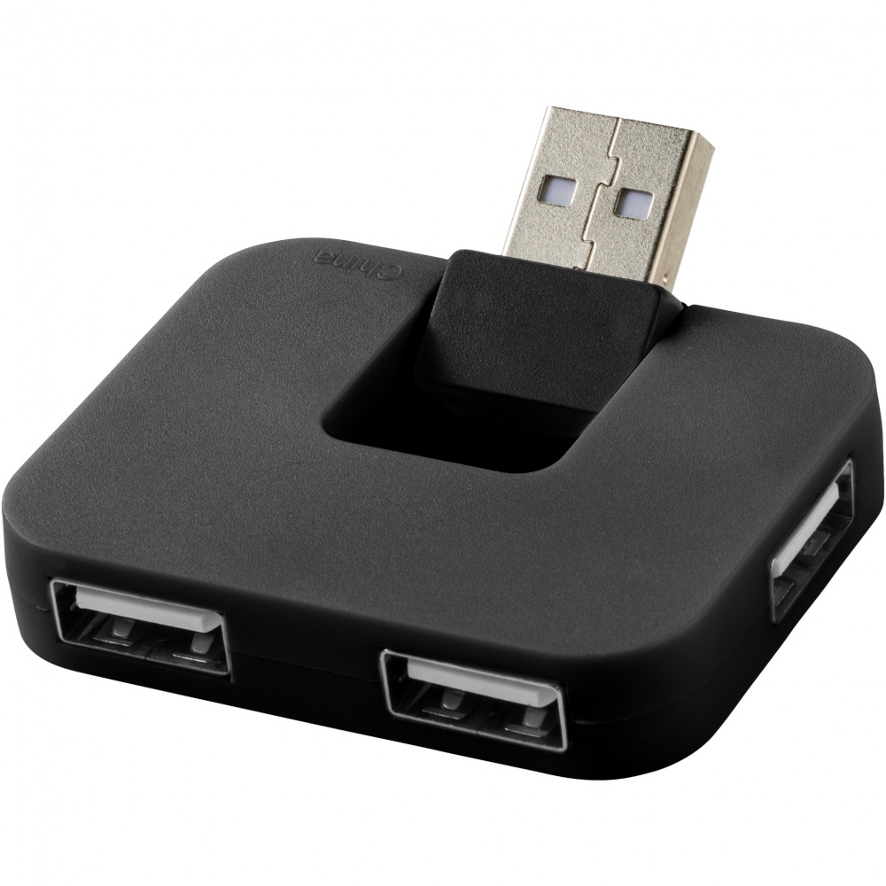 Logo trade promotional gifts picture of: Gaia 4-port USB hub