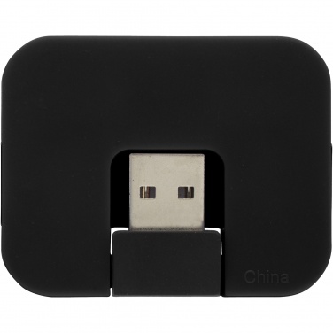 Logo trade promotional giveaway photo of: Gaia 4-port USB hub