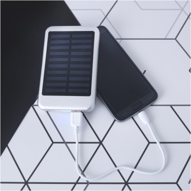 Logo trade business gift photo of: Bask 4000 mAh solar power bank