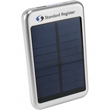 Logo trade promotional items picture of: Bask 4000 mAh solar power bank