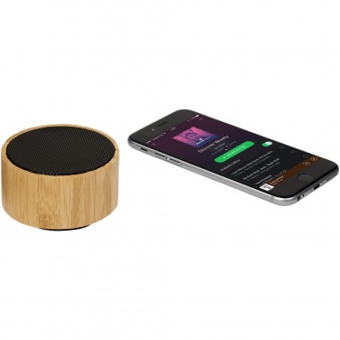 Logo trade promotional giveaways image of: Cosmos bamboo Bluetooth® speaker
