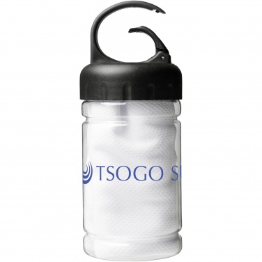 Logo trade advertising products image of: Remy cooling towel in PET container