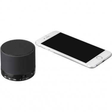 Logo trade promotional giveaway photo of: Duck cylinder Bluetooth® speaker with rubber finish
